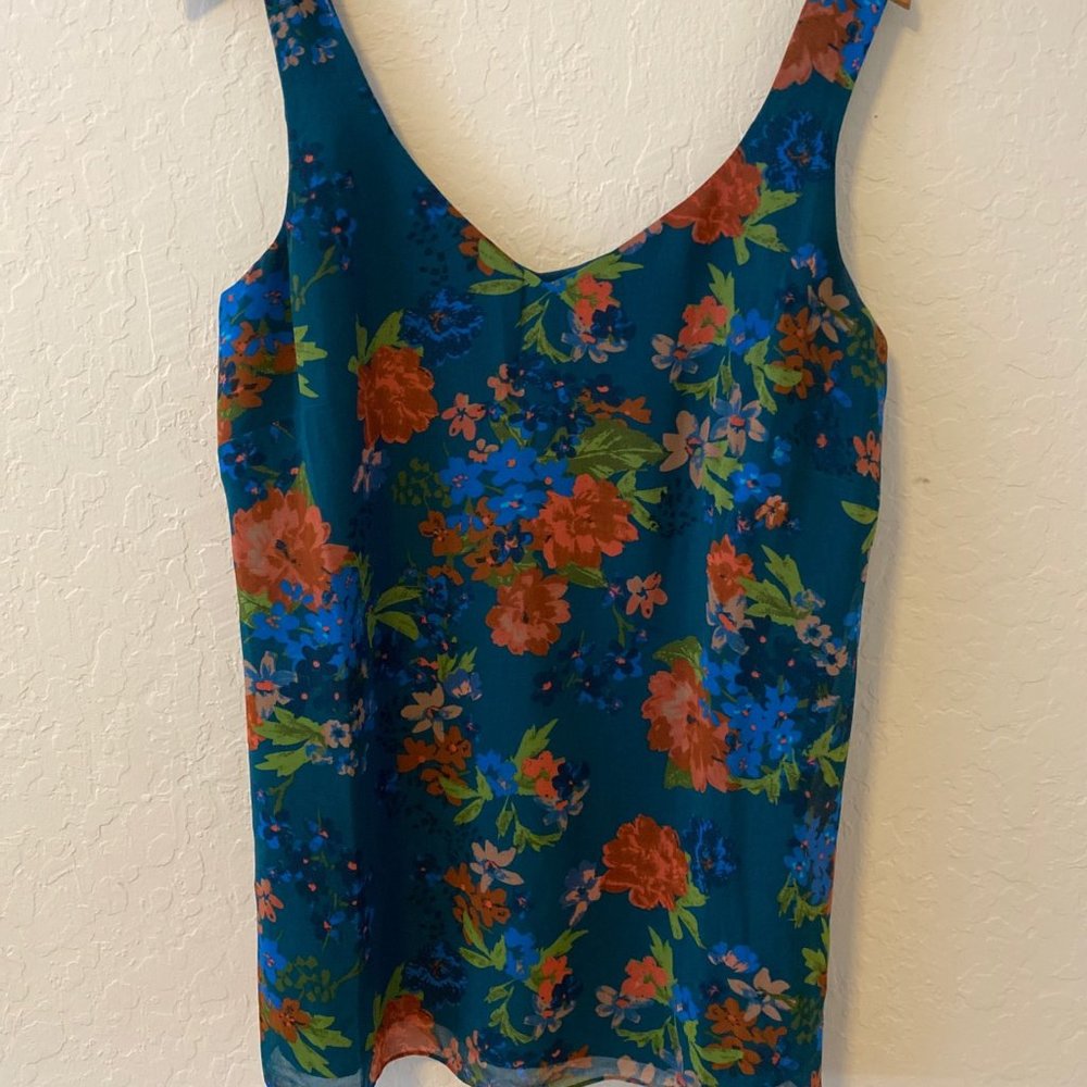 cabi Still Life floral tank, Large